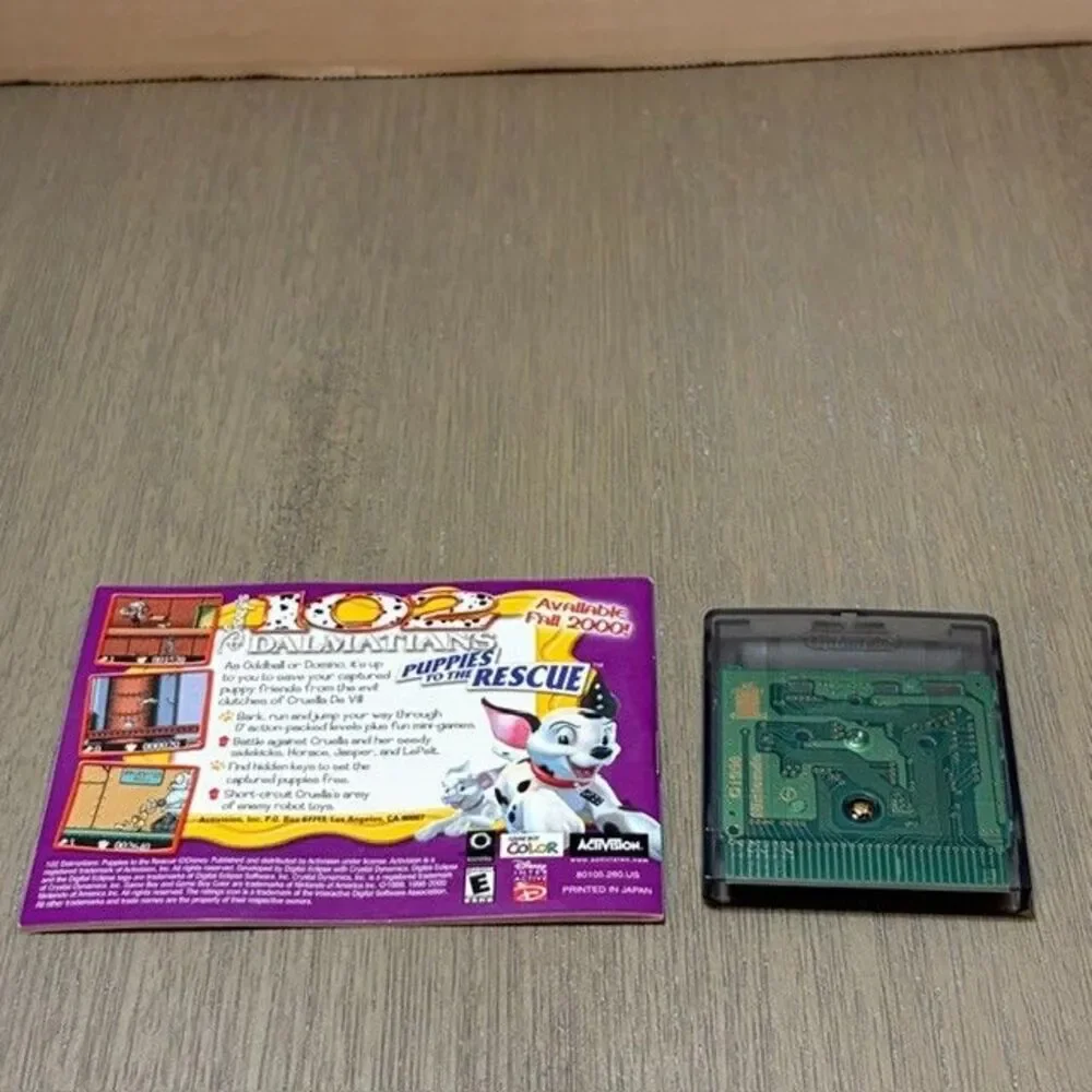 Walt Disney World Quest Magical Racing Tour Gameboy Color with Manual